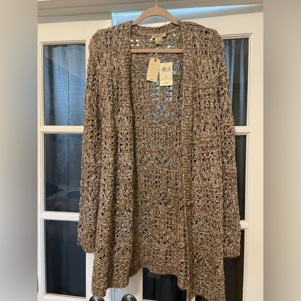 Lucky Brand Long Knit Cardigan